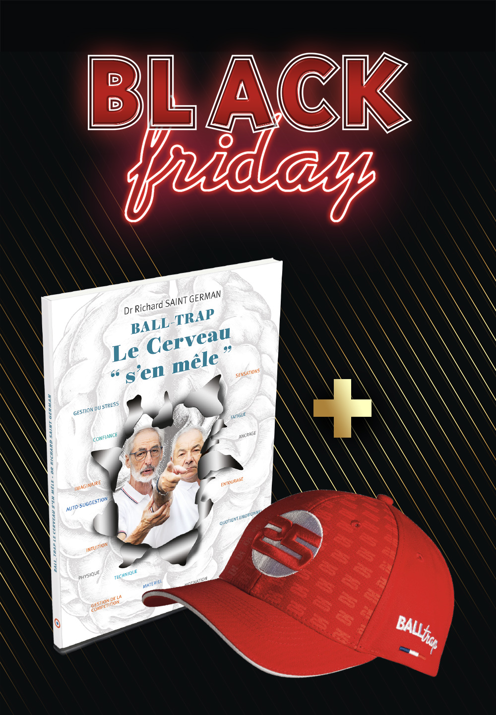 Casquette + le cerveau "s'en mêle "